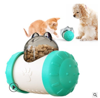 Funny Dog Treat Leaking Toy With Wheel Interactive Toy For Dogs Puppies Cats Pet Products Supplies Accessories - My Store