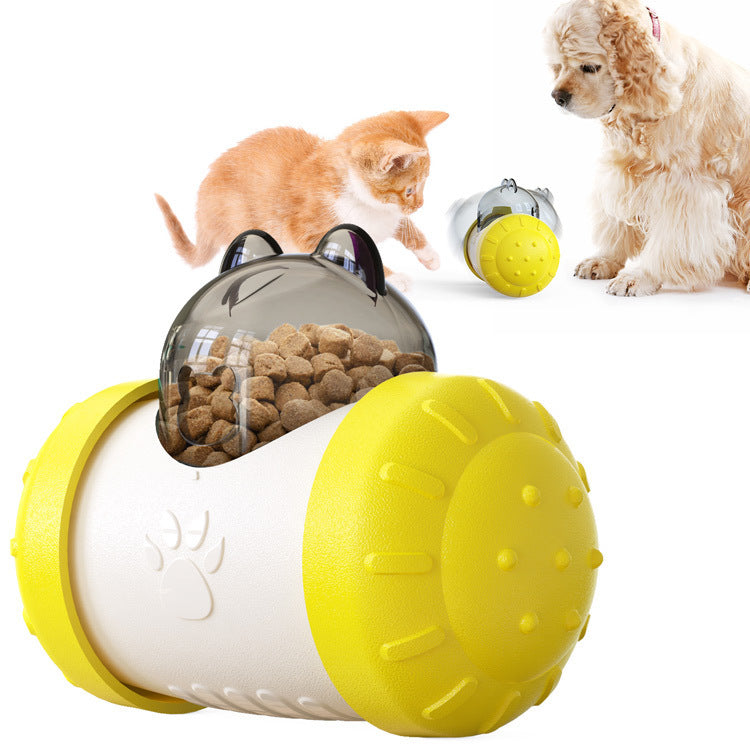 Funny Dog Treat Leaking Toy With Wheel Interactive Toy For Dogs Puppies Cats Pet Products Supplies Accessories - My Store