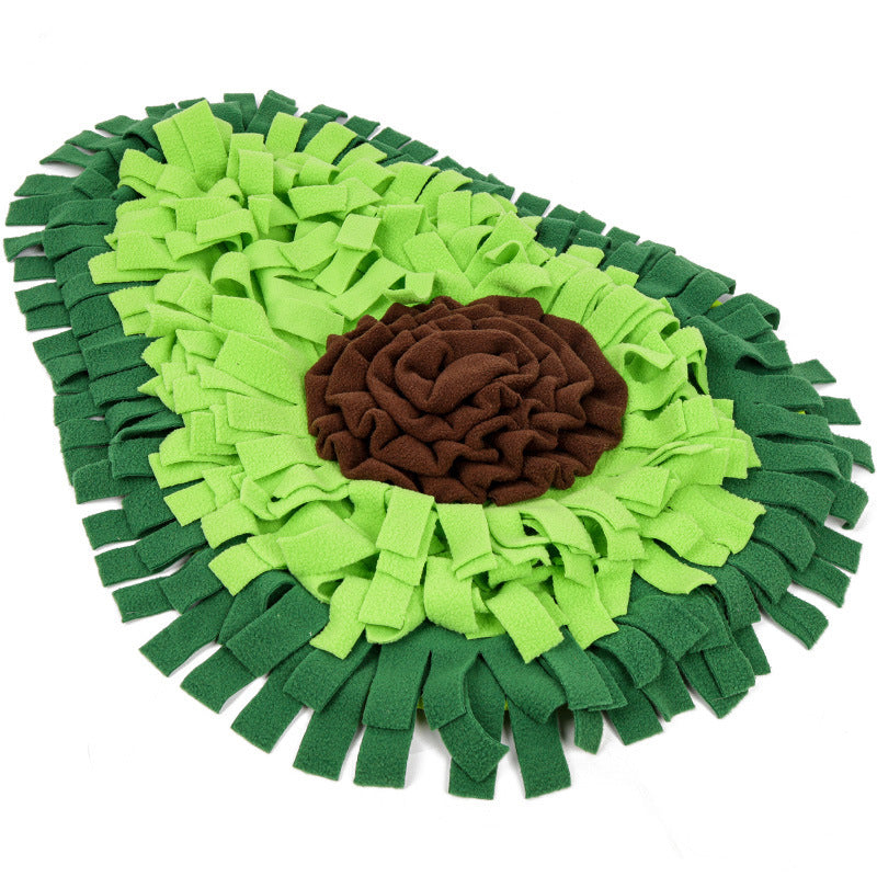 Dog Sniffing Mat Dog Puzzle Toy Pet Snack Feeding Mat Boring Interactive Game Training Blanket Snuffle Feeding Training Mat - My Store