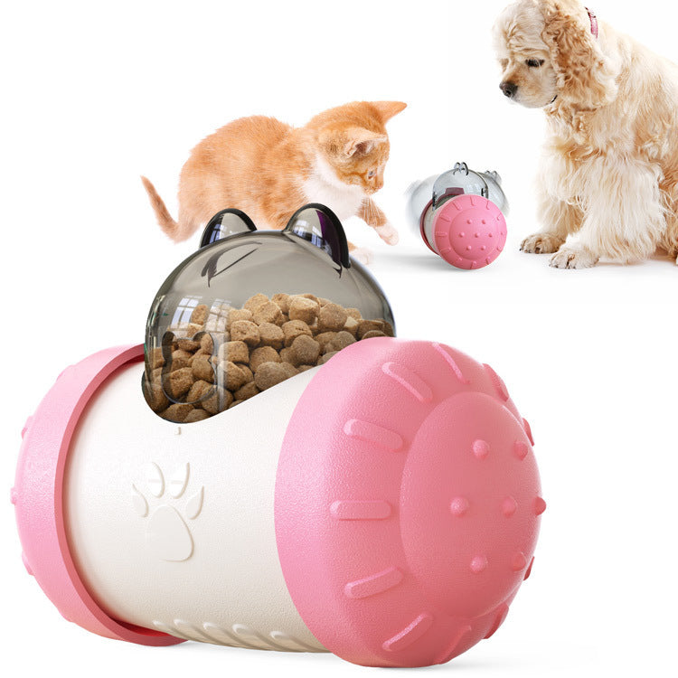 Funny Dog Treat Leaking Toy With Wheel Interactive Toy For Dogs Puppies Cats Pet Products Supplies Accessories - My Store