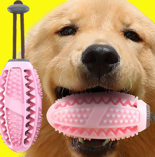 Dog Toys Silicon Suction Cup Tug Interactive Dog Ball Toy For Pet Chew Bite Tooth Cleaning Toothbrush Feeding Pet Supplies - My Store