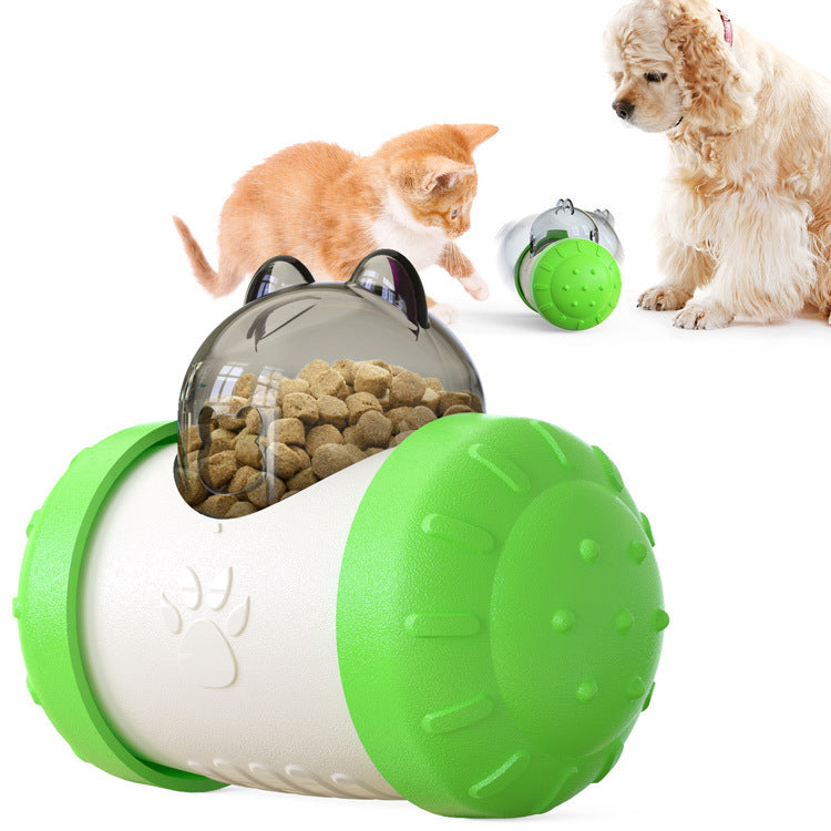 Funny Dog Treat Leaking Toy With Wheel Interactive Toy For Dogs Puppies Cats Pet Products Supplies Accessories - My Store